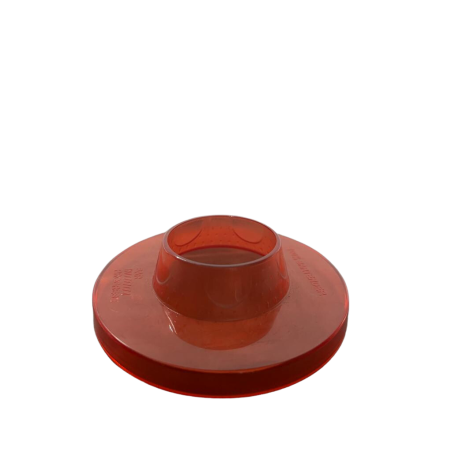 Mojito Glass Lid | Red Cover