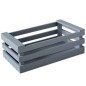 Caja Portafrutas Plateado ABS