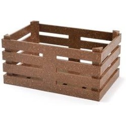 Caja ABS Marrón para Frutas | Decoración