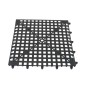 Mat With Interlocking System Black&White