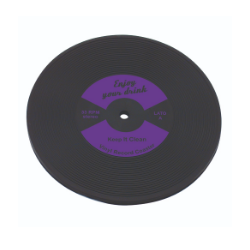 Lp Disc Drink Coaster Purple Label