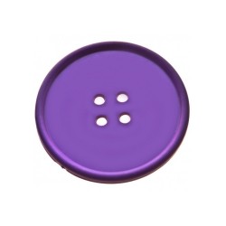 Button Drink Coaster Purple