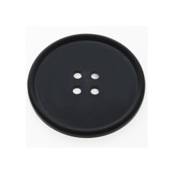 Black Button Coaster | Stylish Protection