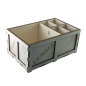 Bar Caddy Shipping Box Beech Wood