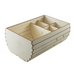 Bar Caddy Boîte Baril Hêtre | Organisateur Rustique