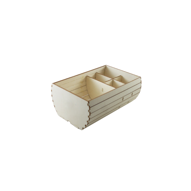 Bar Caddy Barrel Box Beech Wood