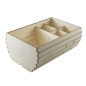 Bar Caddy Barrel Box Beech Wood