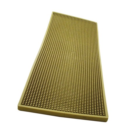 Alfombrilla de Barra XL Dorada | 20x60cm
