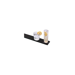 Rail Mate For Service Areas Black 60x8x1,3cm