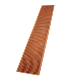 Bar Mats Metal Copper 70x10cm