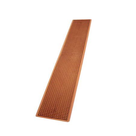 Bar Mats Metal Copper 70x10cm