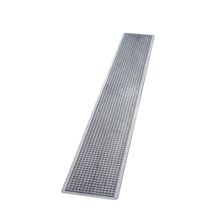 Bar Mats Silver 70x10cm