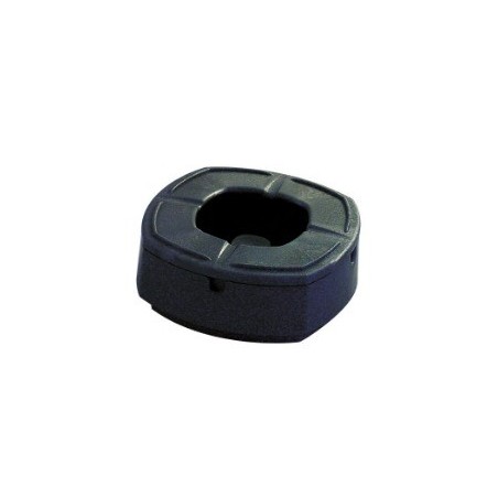 Black Plastic Water Ashtray 10x10cm