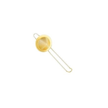 Colador Cónico Dorado | Doble Colado Cócteles