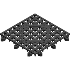 Black Dri -Dek Interlocking Glass Mat