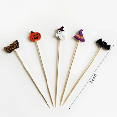 Halloween Disposable Bamboo Mix 100pcs