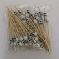 Disposable Bamboo Skull Picks (100pcs) Disposable Bamboo Skull Picks (100pcs)