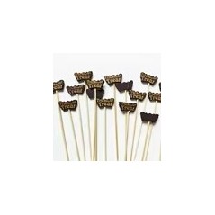 Palillos Bambú Trick or Treat Halloween 100uds