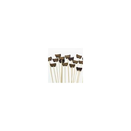 Palillos Bambú Trick or Treat Halloween 100uds