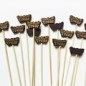 Palillos de Bambú Truco o Trato (100uds) Palillos de Bambú Truco o Trato (100uds)