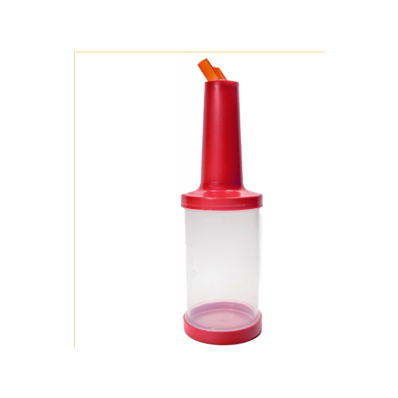 Botella de Zumos Store 'n Pour Roja 1L – Eficiencia y Precisión