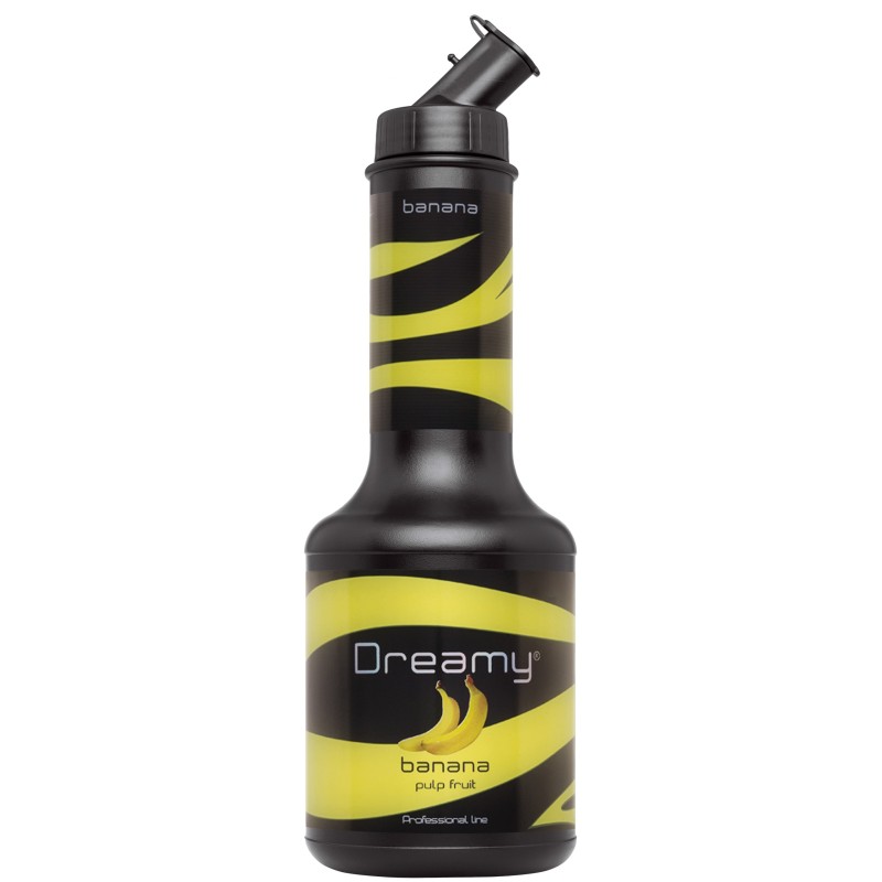 Purée de Fruit Dreamy Banane 95cl (1,32KG) Purée de Fruit Dreamy Banane 95cl (1,32KG)