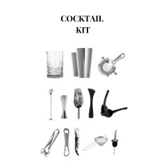 Kit de Coctelería para Principiantes | Set Profesional con Accesorios