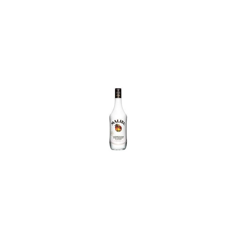 Malibu 70 cl – Licor de Coco y Ron Tropical (21% vol.