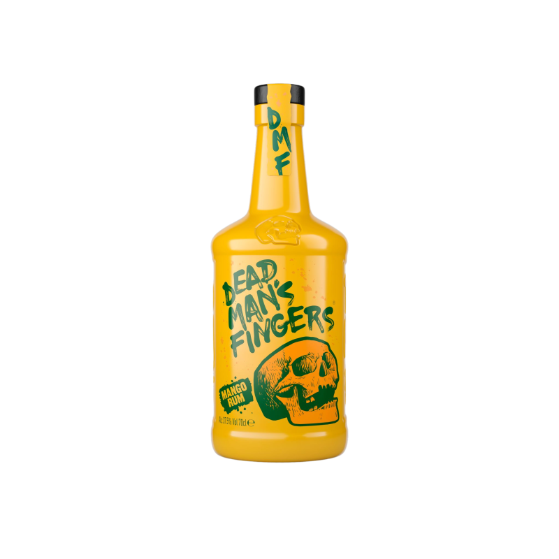 Dead Man’s Fingers Mango Rum – 70 cl, 37.5% ABV Dead Man’s Fingers Mango Rum – 70 cl, 37.5% ABV
