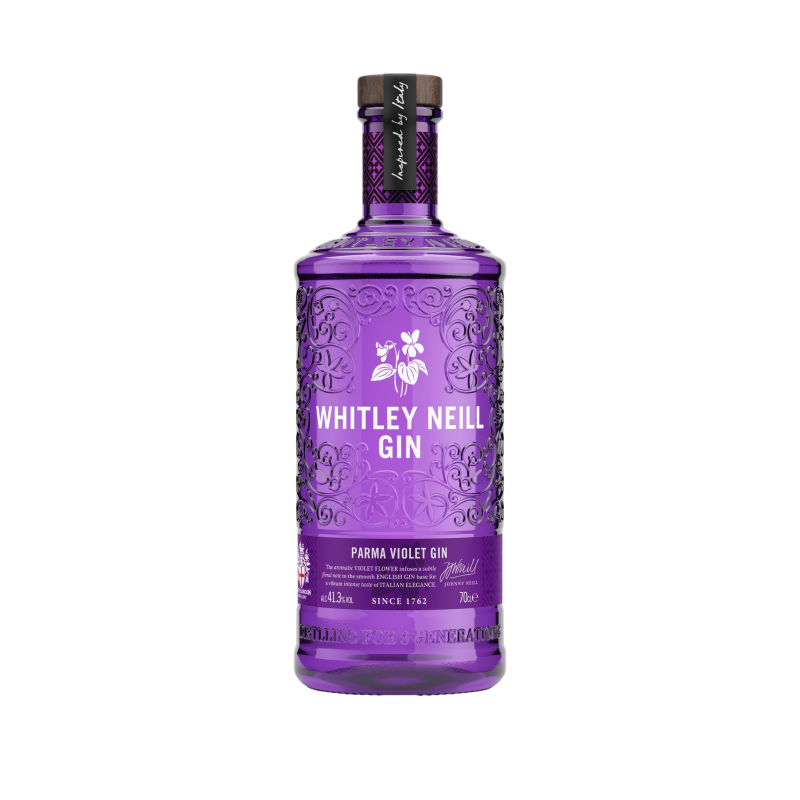 Whitley Neill Gin Parma Violet – 70 cl, 41,3% Vol. | Gin Floral Premium Whitley Neill Gin Parma Violet – 70 cl, 41,3% Vol. | Gin Floral Premium