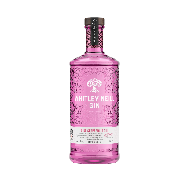 Whitley Neill Gin Pink Grapefruit 70cl | Ginebra Cítrica 41,3%