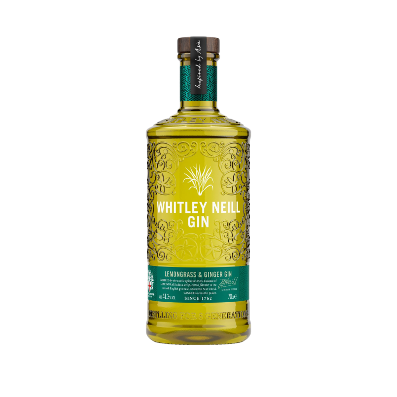 Whitley Neill Gin Lemongrass & Ginger 70cl