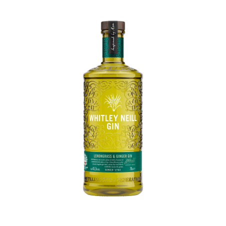 Whitley Neill Gin Lemongrass & Ginger 70cl | Ginebra Exótica