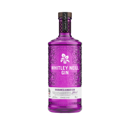 Whitley Neill Gin Ruibarbo y Jengibre 70cl | Ginebra Premium