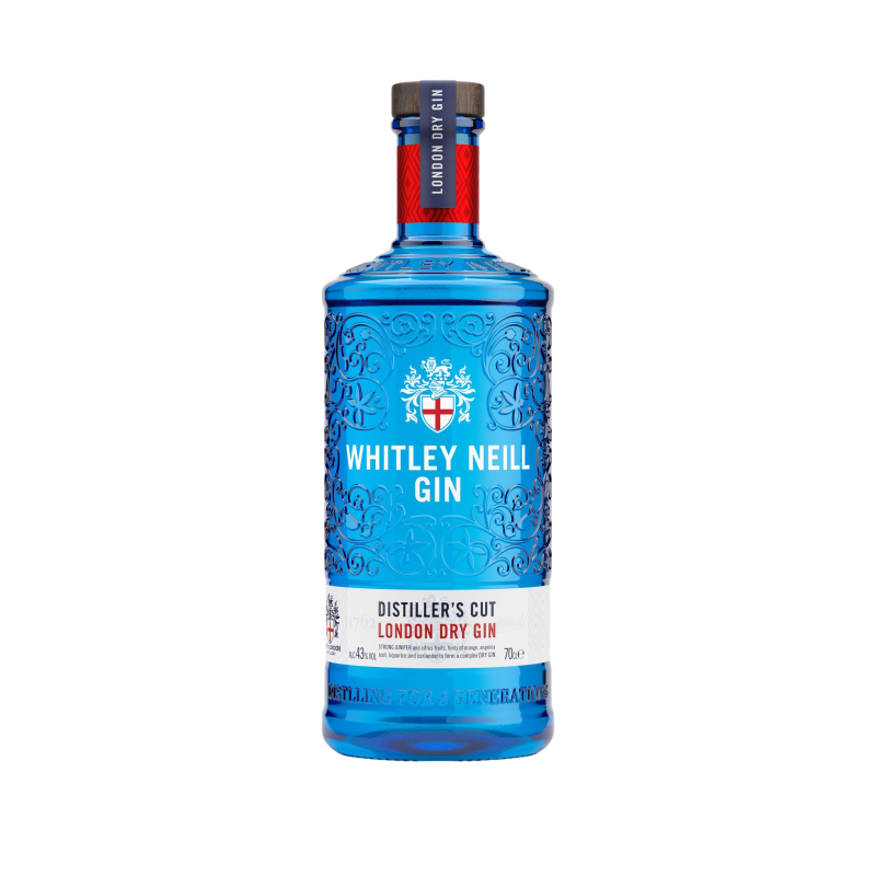 Whitley Neill Distillers Cut Gin 70cl | Premium Craft Gin 43%