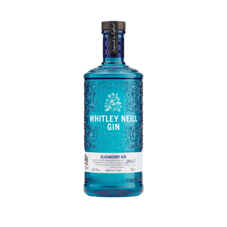 Whitley Neill Blackberry Gin 70cl | Gin Premium à la Mûre