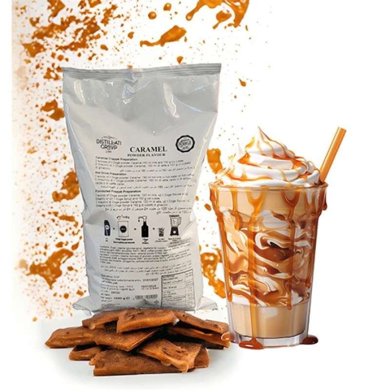 IL Doge Polvo para Frappes 1kg Caramelo | Base para Frappuccino