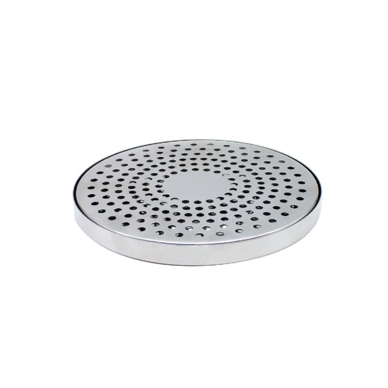 Alfombrilla Jigger Redonda Acero Inox Espejo Ø140mm