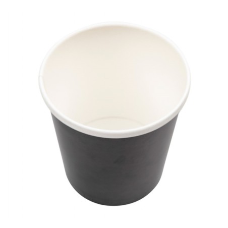 Tarrinas Sopa 480 ml Negro con Tapas (250 Unidades)