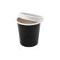 Soup Containers 480 ml Black with Lids (250 Units) Soup Containers 480 ml Black with Lids (250 Units)