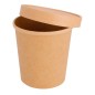 Récipients Kraft 480 ml + Couvercles García de Pou (250 Unités) Récipients Kraft 480 ml + Couvercles García de Pou (250 Unités)