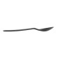 Cuillères Jetables 16 cm Noir CPLA (1000 Unités) Compostables