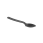 Disposable Spoons 16 cm Black CPLA (1000 Units) Compostable
