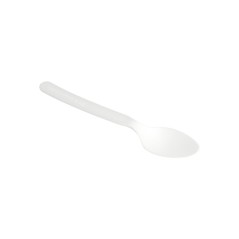 Cucharas Blanco CPLA 16 cm (1000 Unid.) | Compostables