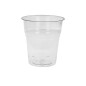 Compostable Cups 200 ml Ø 7.8x8 cm Transparent PLA (1250 Units)