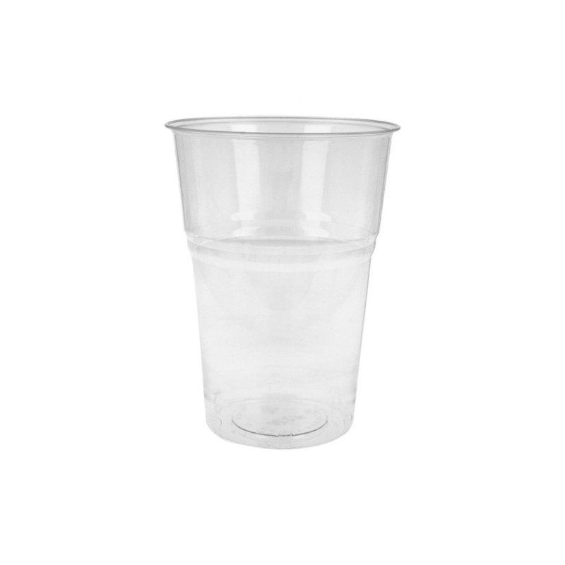 Gobelets Compostables 575 ml Ø 9,5x13 cm Transparent PLA (800 Unités)