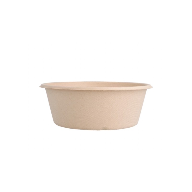 Bols 'BIONIC' 600 ml Ø 15x5,5 cm Bagasse Naturelle (400 Unités) Compostables Bols 'BIONIC' 600 ml Ø 15x5,5 cm Bagasse Naturelle (400 Unités) Compostables