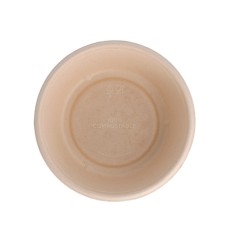 'BIONIC' Bowls 600 ml Ø 15x5.5 cm Natural Bagasse (400 Units) Compostable