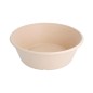 Bols 'BIONIC' 900 ml Ø 19,5x6,5 cm Bagasse Naturelle (200 Unités) Compostables