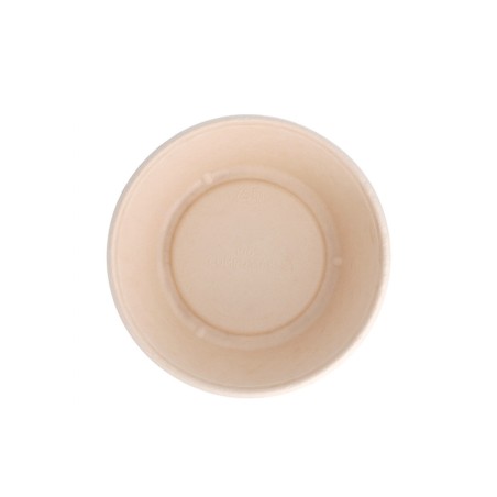 Bols 'BIONIC' 900 ml Ø 19,5x6,5 cm Bagasse Naturelle (200 Unités) Compostables
